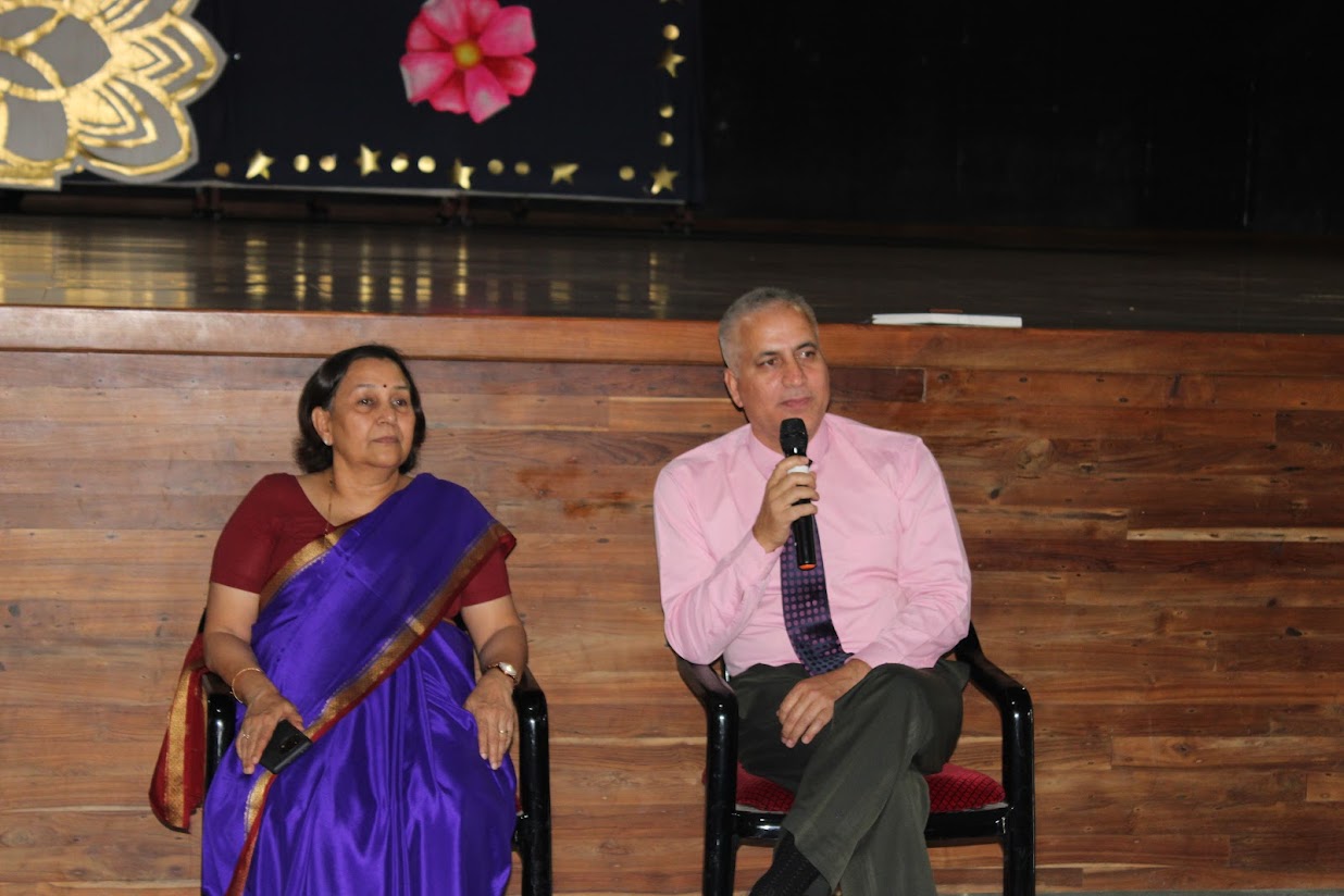 Addressing staff members for 1st time by rincipal Sir-(9-4-25)